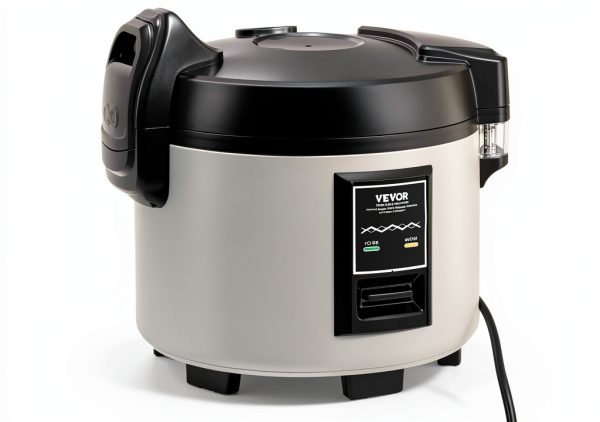 VEVOR Commercial Rice Cooker, 60-Cup Rice Cooker, 13.74 Qt / 13 Liter Large Rice Cooker and Warmer with Nonstick Inner Pot, Fast Cooking and 12-Hour Keep Warm, with Rice Cup and Paddle, for Restaurant-10