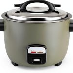 Commercial Rice Cooker 50 Cup Wutfly Steel with Auto Keep Warm-0