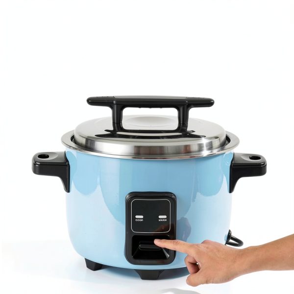 Commercial Rice Cooker Happybuy 40-Cup 8.45 Qt Non-Stick WA8-1 Blue-1