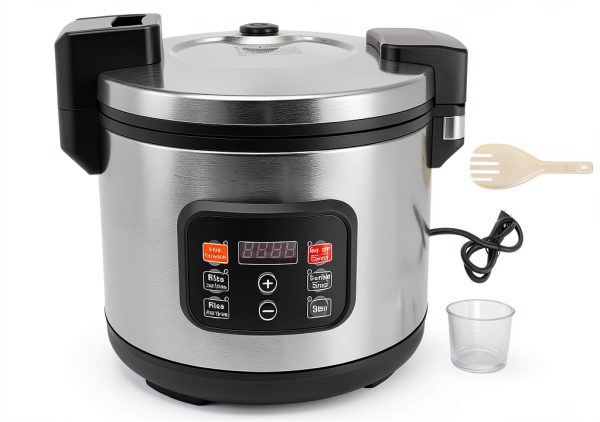 Commercial Rice Cooker 60 Cup Ongniong 13L Stainless Steel Large-8