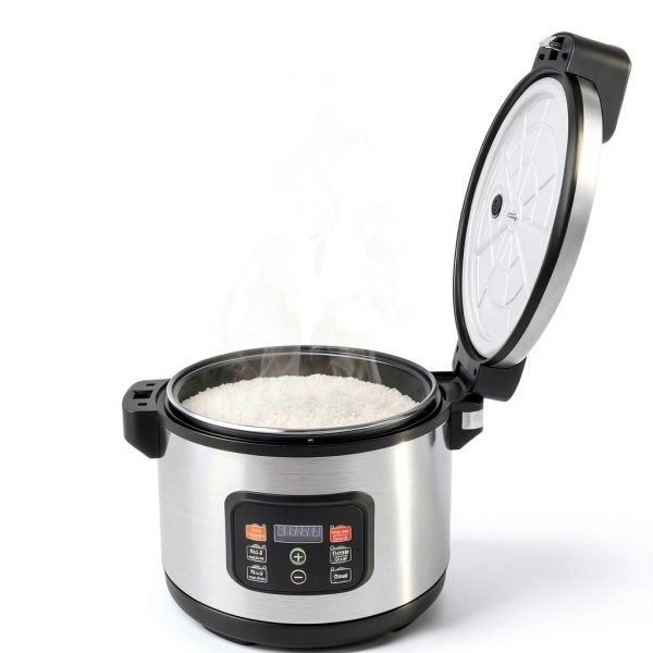 Commercial Rice Cooker 60 Cup Ongniong 13L Stainless Steel Large-3