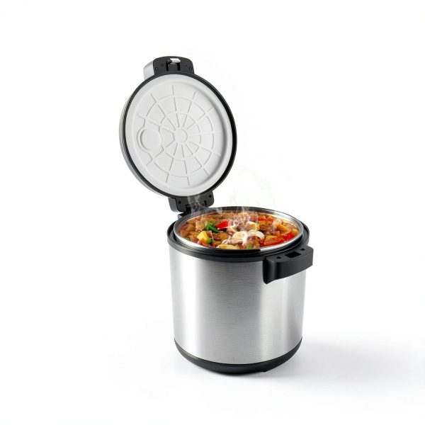 Commercial Rice Warmer EnSyuSuMa 100 Cup Silver Heavy Duty Electric-5