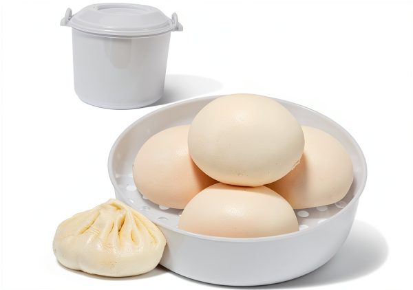 Microwave Rice Cooker SCJJTAC Capacity Plastic Container with Lid-3