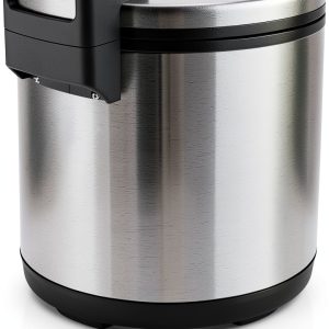 Commercial Rice Warmer NuBusno 20Qt Stainless Steel with Non‑Stick Pot-0