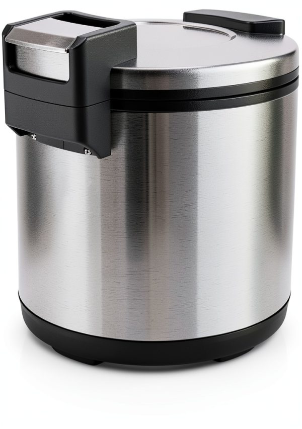 Commercial Rice Warmer NuBusno 20Qt Stainless Steel with Non‑Stick Pot-0