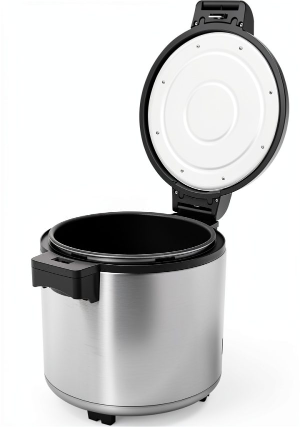 Commercial Rice Warmer & Food Warmer 23L (24.3Qt) Stainless Steel Non-Stick Pot Rice Cooker Warmer Auto Keep-Warm Large Capacity Food Warmer for Restaurants Catering-3