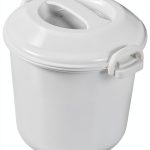 Microwave Rice Cooker SCJJTAC Capacity Plastic Container with Lid-0