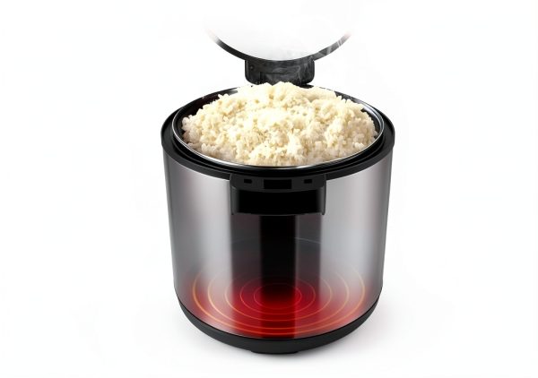 Commercial Rice Warmer EnSyuSuMa 100 Cup Silver Heavy Duty Electric-2