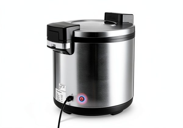 Commercial Rice Warmer NuBusno 20Qt Stainless Steel with Non‑Stick Pot-1