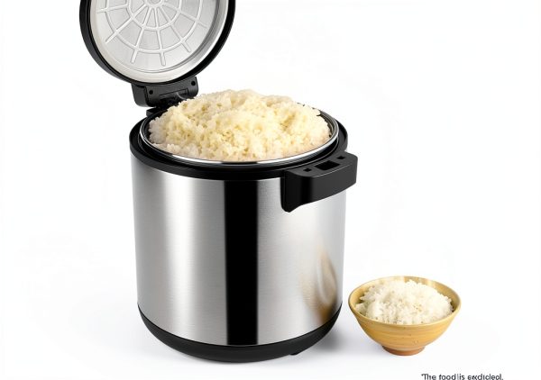 Commercial Rice Warmer EnSyuSuMa 100 Cup Silver Heavy Duty Electric-1