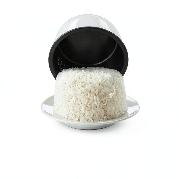 SYBO Commercial Rice Cooker and Warmer, 60 Cups Cooked (30 Cup Uncooked) Large Rice Cooker with Hinged Lid, Non-Stick Insert Pot, Stainless Steel Exterior-4