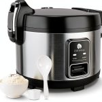 Oshenic 13 Liter Commercial Rice Cooker with Non-Stick Pot and Auto-0
