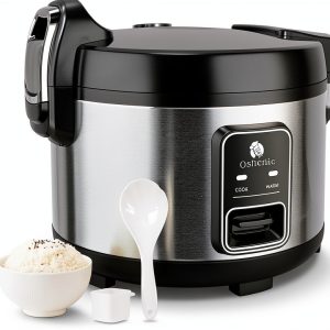 Oshenic 13 Liter Commercial Rice Cooker with Non-Stick Pot and Auto-0