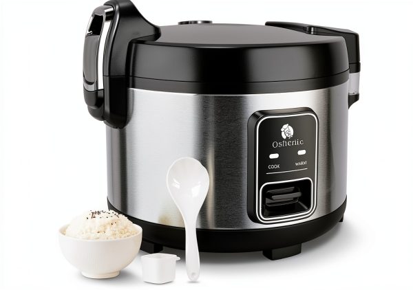 Oshenic 13 Liter Commercial Rice Cooker with Non-Stick Pot and Auto-0